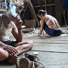 Dayak / Bei den Eingeborenen Borneo's