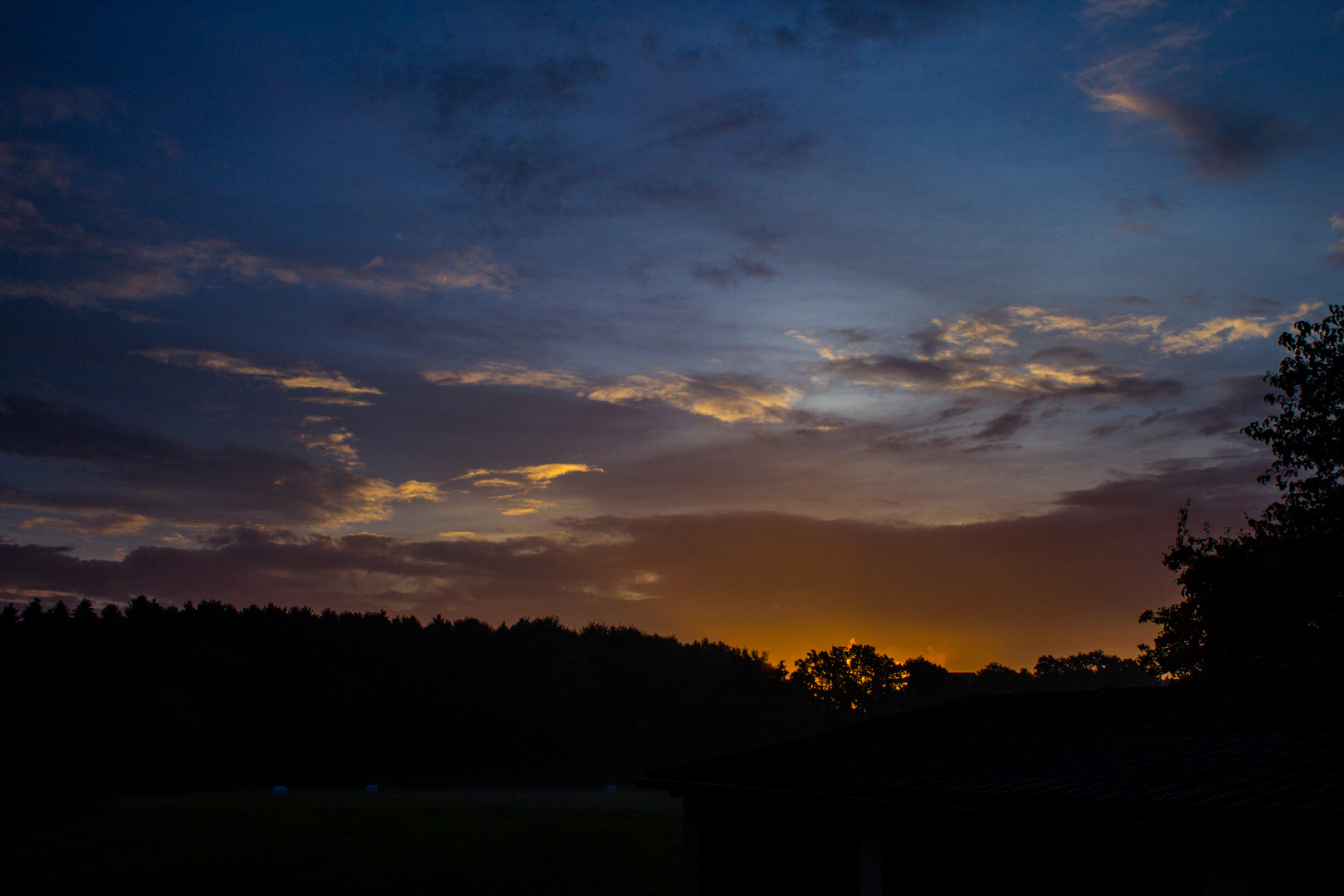 Daybreak in autumn