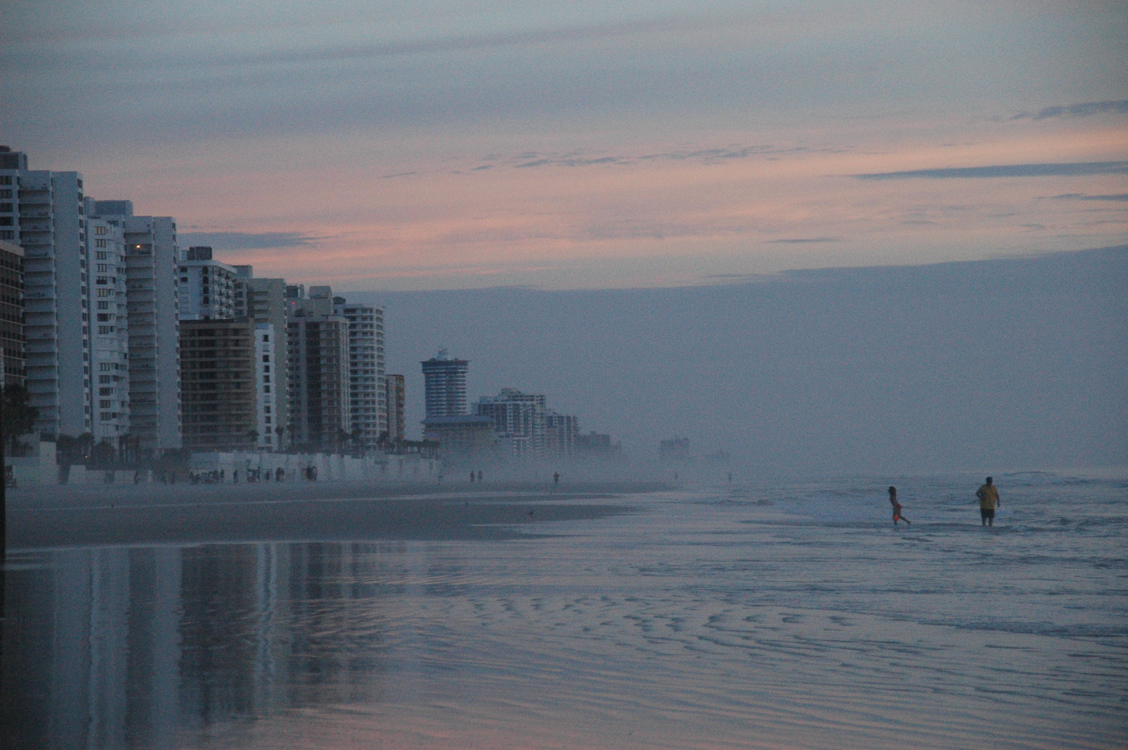 Daytona Beach im Nebel