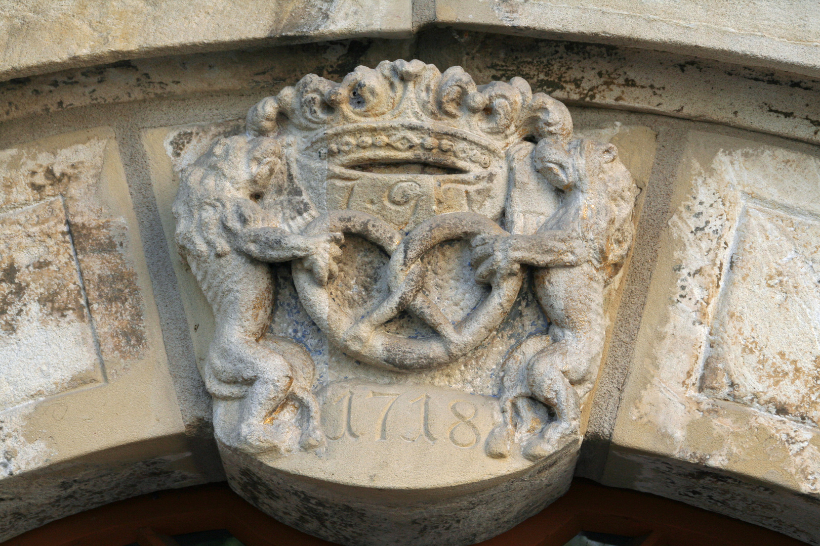 Dazumal: Alte Bäckerei  seit 1718 in Görlitz, heute noch in Betrieb.