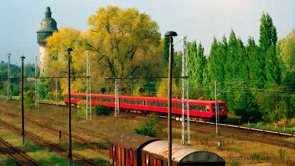 DAZUMAL - BETRIEBSBAHNHOF SCHÖNEWEIDE UM 1990