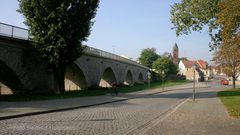 DAZUMAL - FLUTBRÜCKE IN BERNBURG