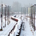 DAZUMAL TRANSPORTIERTE DIE EISENBAHN SOGAR SCHNEE ÜBER DURCH DAS LAND