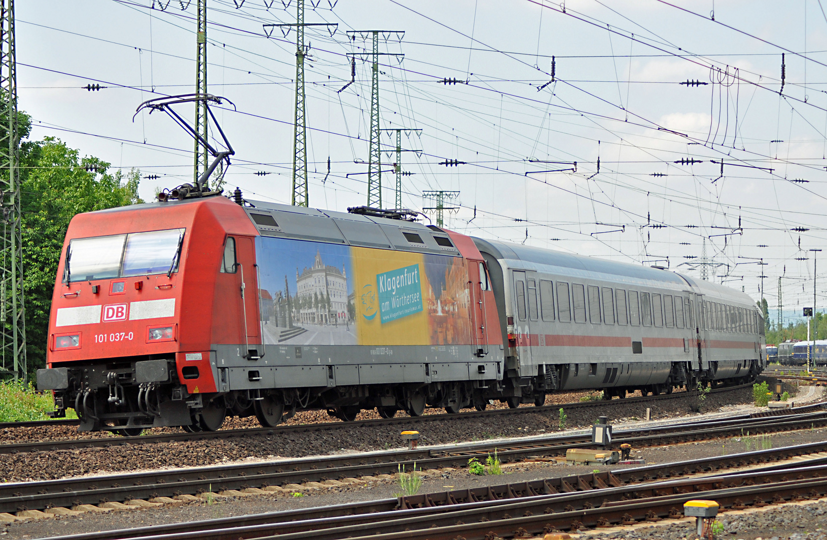 DB 101 037-0 (Klagenfurt-Werbung)