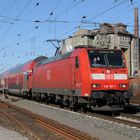 DB 146 101-1 mit RE Bremen - Norddeich bei Verden/Aller