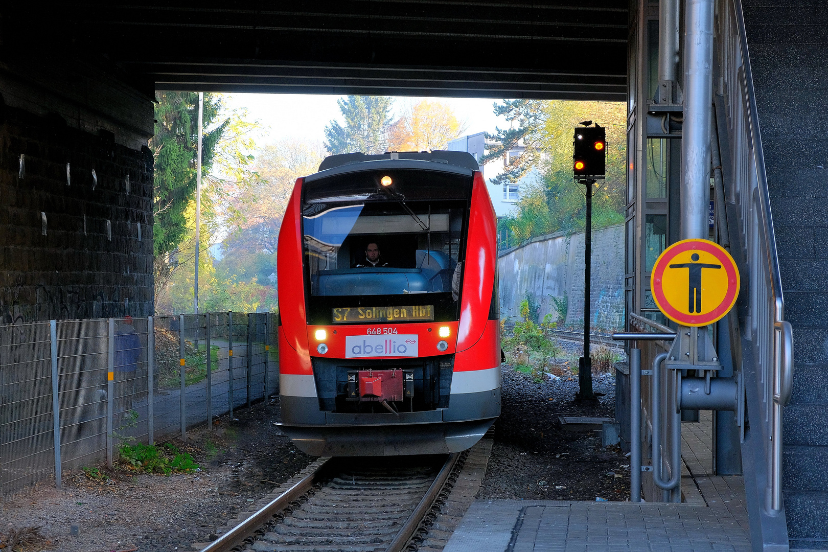 DB 648 aussgeliehen an Abellio