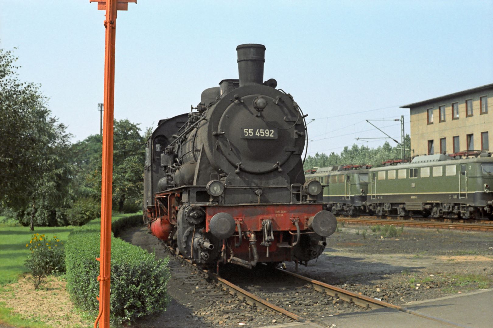 DB-Alltag im Bw Gremberg  am 24.08.1968