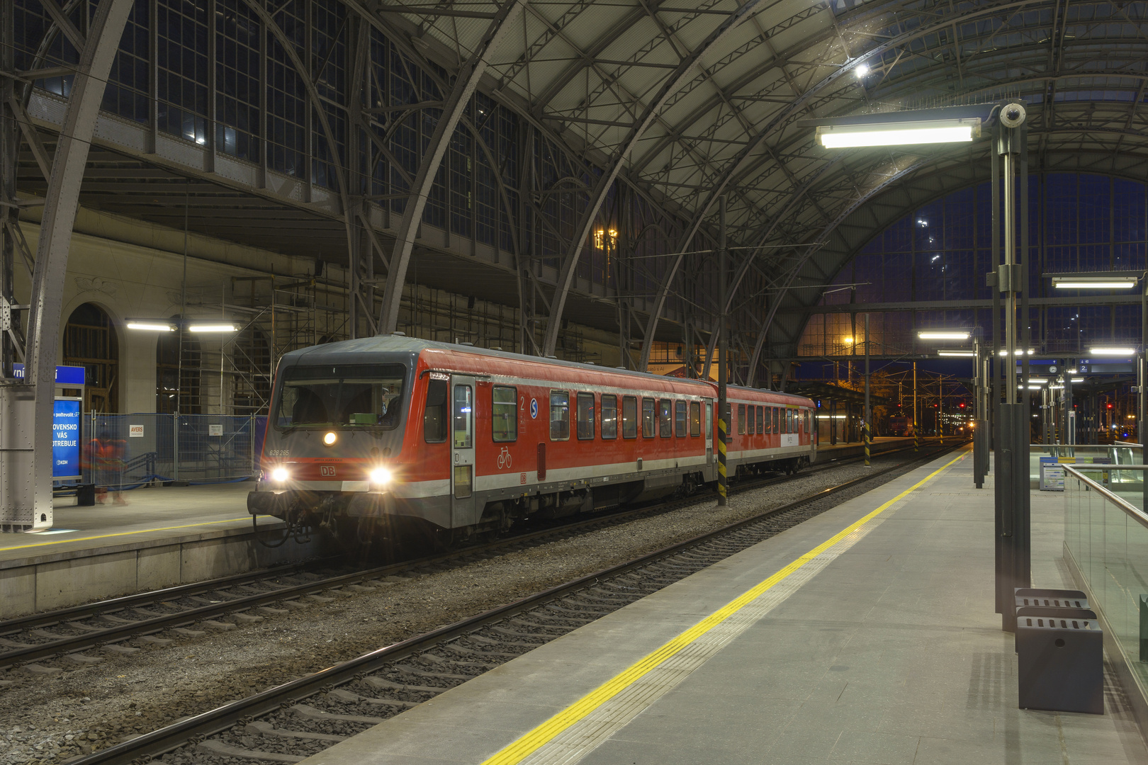  DB Arriva 628 265 in Prag hl.n. 