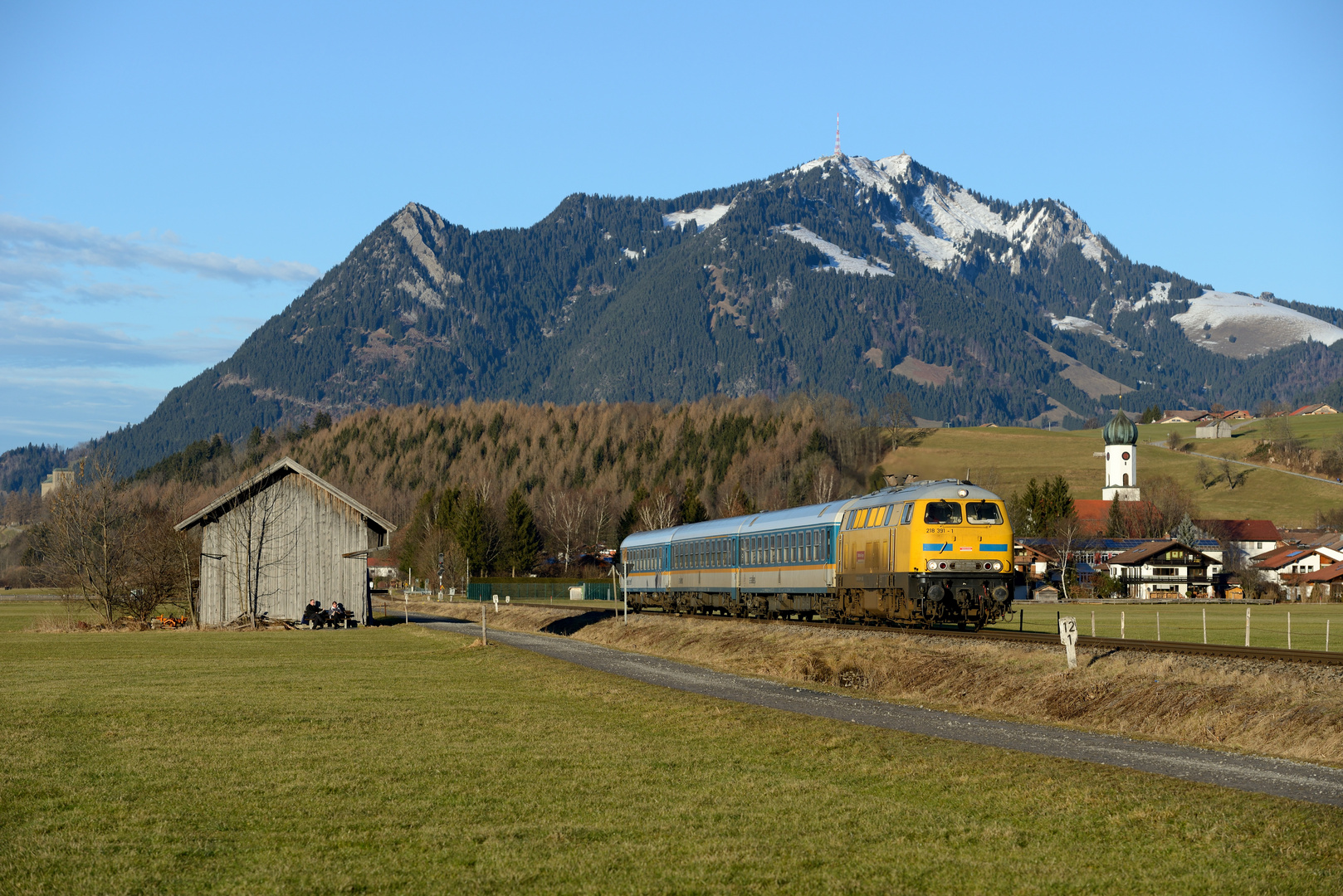 DB Bahnbau 218 391 Altstädten 