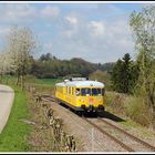 DB Gleismesszug fernab der Heimat