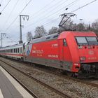 DB IC mit 101-076-8  in Leer 28-03-2019