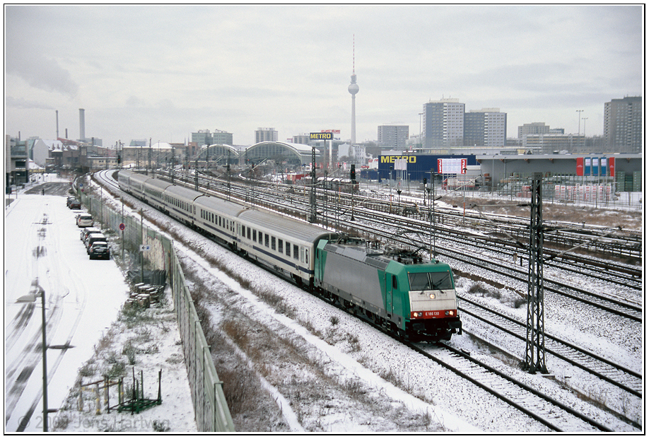 DB Mietlok und Schnee sind beides nicht oft in Berlin anzutreffen