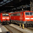 DB Regio BR 146 und 111 in Aachen