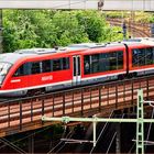 DB Regio Einfahrt aus West in Dresden Hauptbahnhof