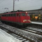 DB Regio lok Br 115 336 in Essen Hbf im Winter 2009