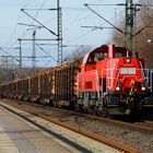 DB Schenker Holzzug am Sonntag