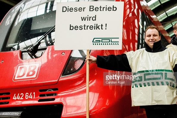 Db Streik Foto Bild Alternativ Bilder Auf Fotocommunity