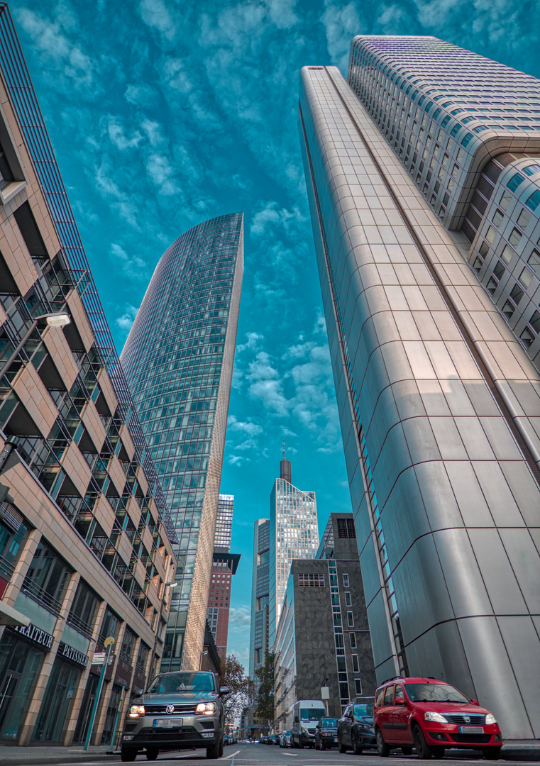 DB-Tower mit Skyper in Frankfurt am Main