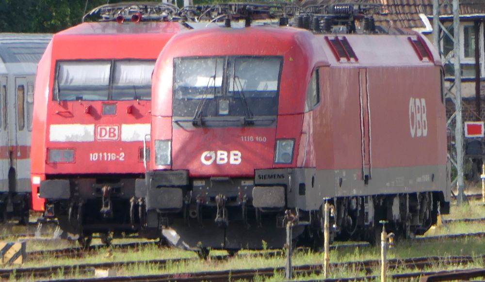 DB und ÖBB am Kölner Hbf