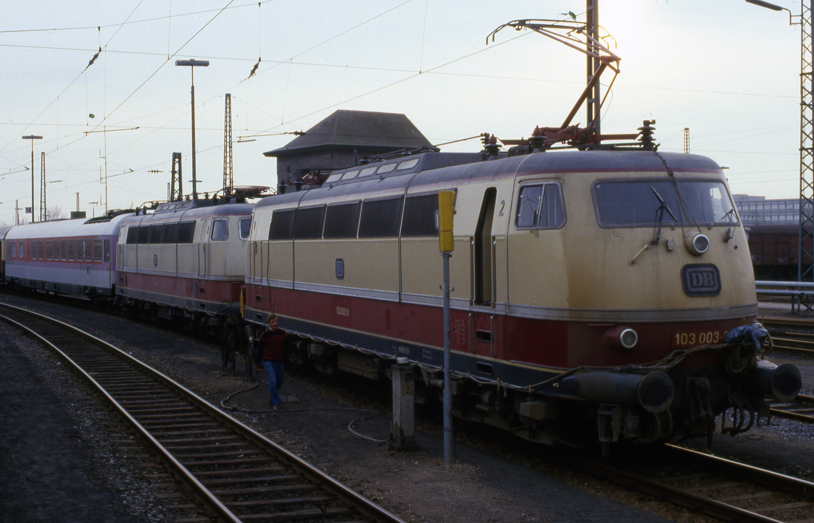 DB103.0 im Bw Ludwigshafen/Rhein.