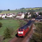 DB218 381 bei Dellfeld