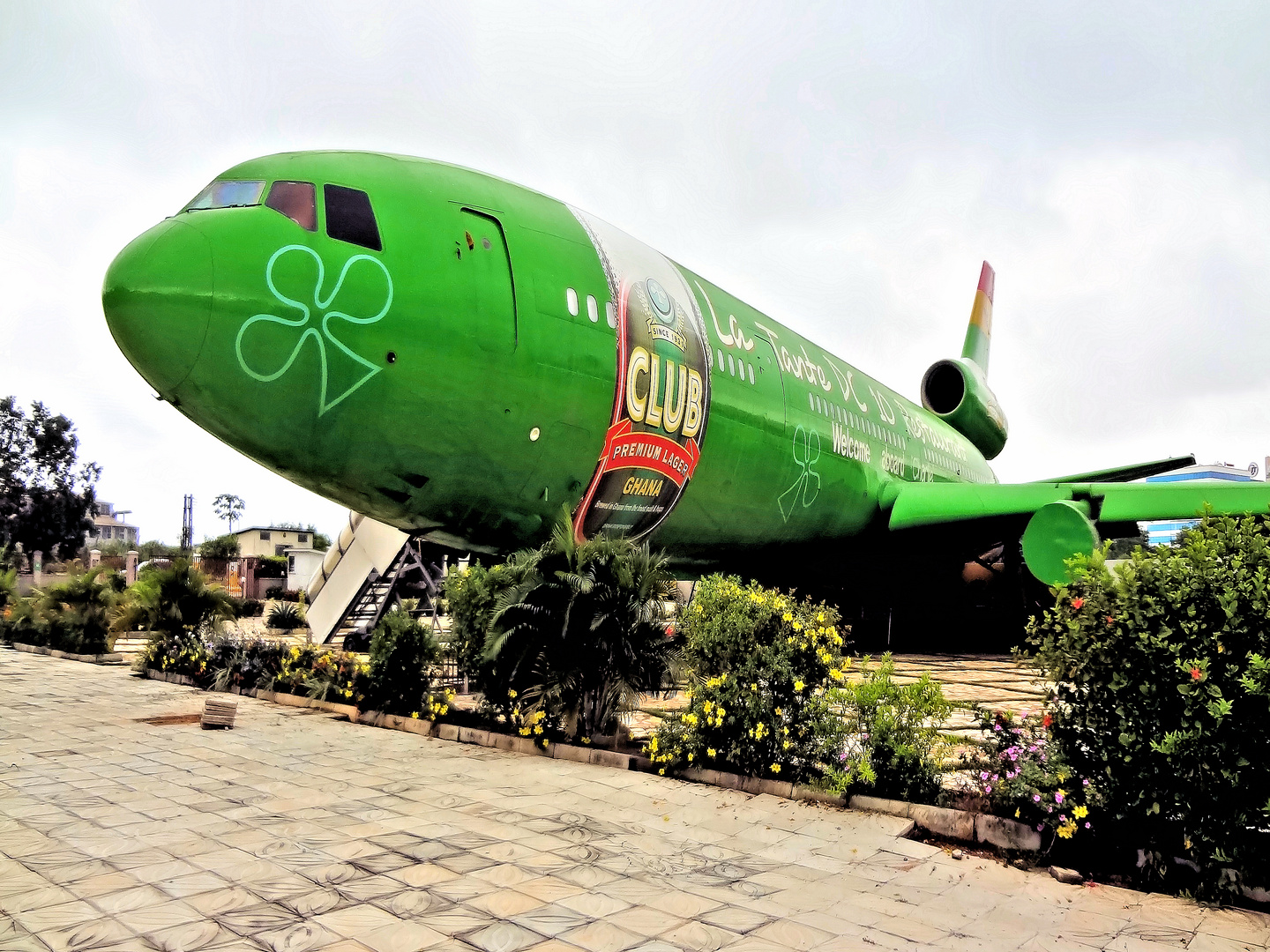 DC-10-Restaurant „La Tante“ in Accra, Ghana