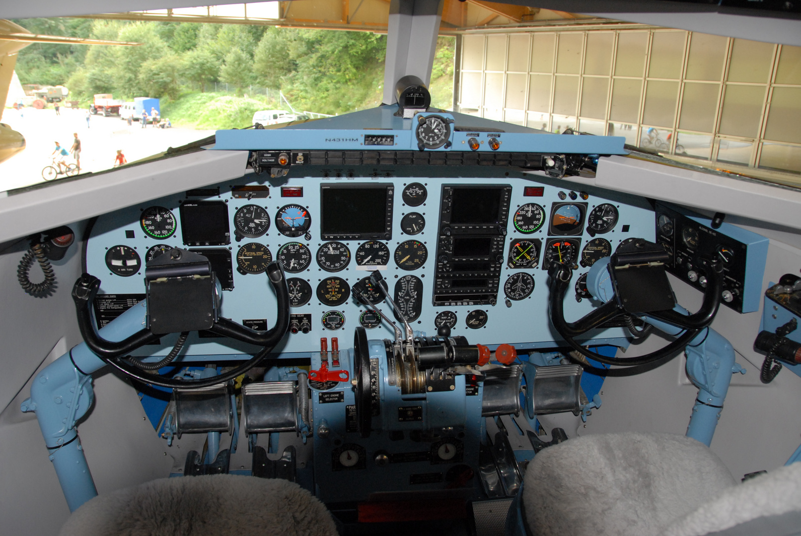 DC 3 Cockpit