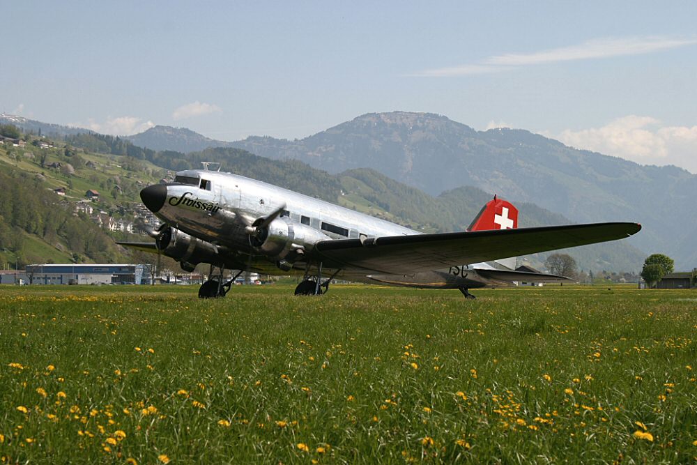 DC-3 der Swissair
