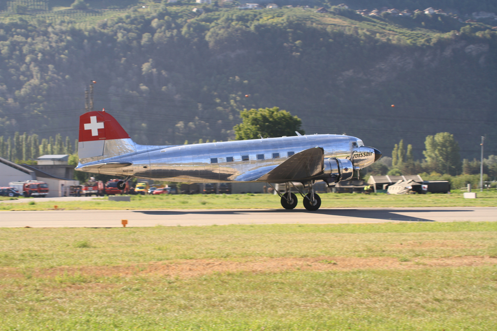 DC-3 in Sion