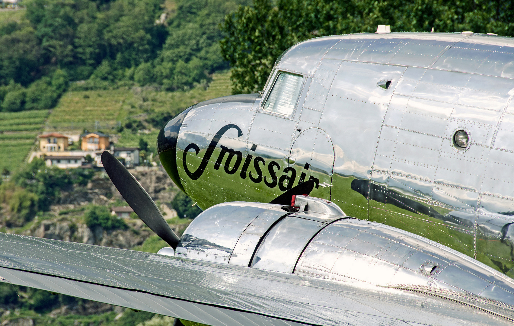 DC-3 Swissair Magadino  14 05.29.  