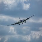 DC-6-Anflug-Silhouette