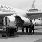 DC-8-32, HB-IDA: das grosse Staunen