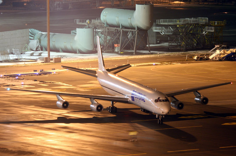 DC-8-63F National Airlines Hilfsflug