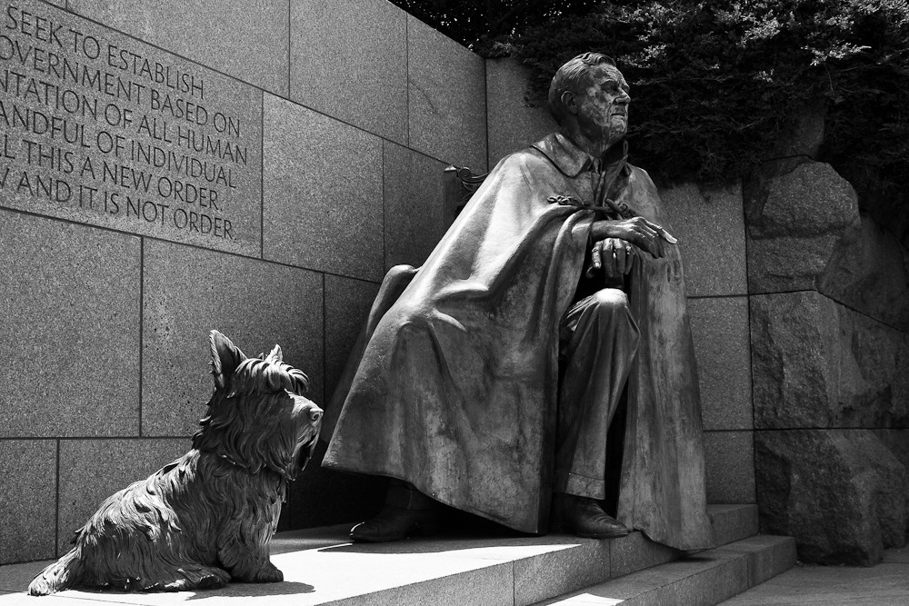 DC monochrom - FDR Memorial