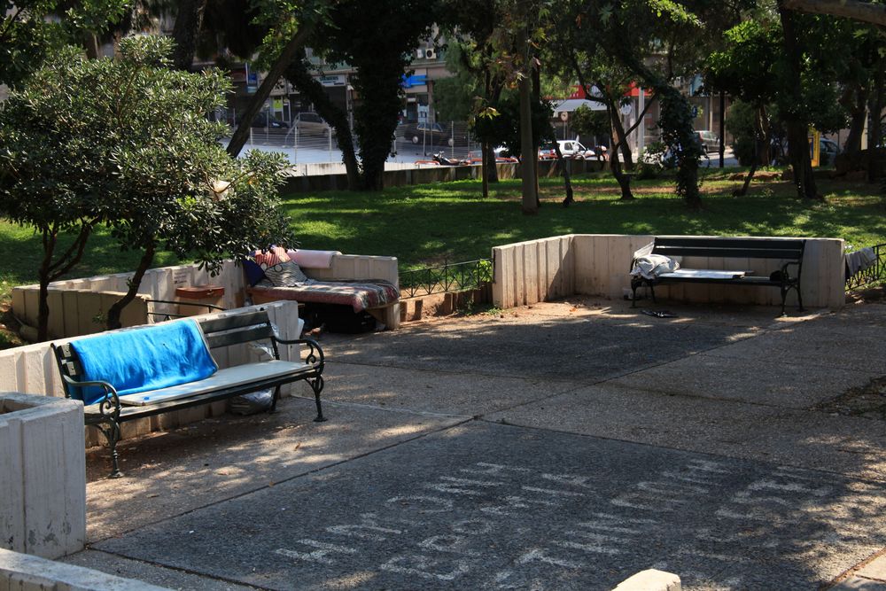 Obdachlos von Sandra Bär 