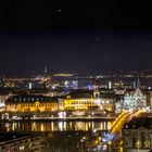 DD bei Nacht von Dreikönigskirche