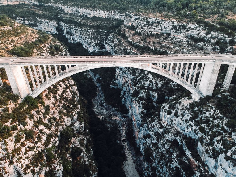 Pont de l'Artuby von Daniel Bischoff