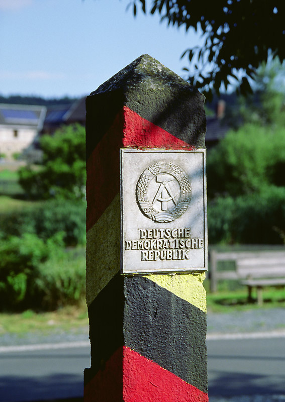 DDR-Grenzsäule