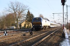 DE 2700 07 der NOB auf dem Weg nach Sylt