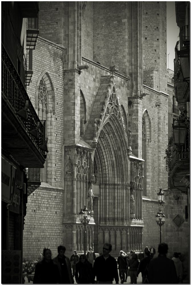 De bon matí, al barri de Ribera