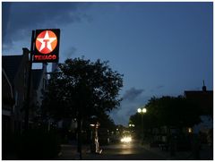 De Cocksdorp auf Texel zur Später Blauen Stunde.