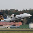 De Havilland Canada DHC-8-314Q Dash 8 D-BLEJ Abflug aus FDH/EDNY