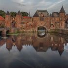 De Koppelpoort in Amersfoort am Abend