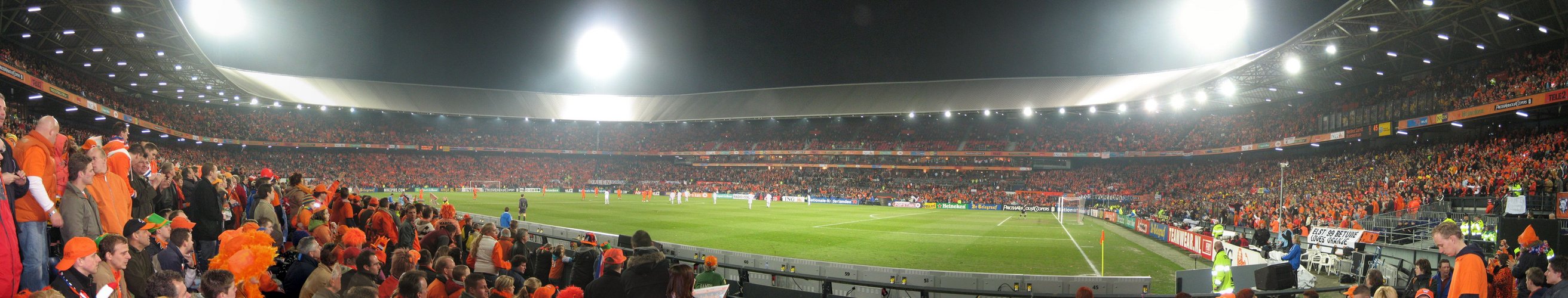 De Kuip Feijenoord Stadion Rotterdam Panorama