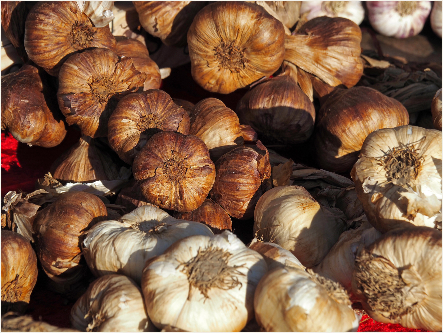 De l’ail, des aulx… photo et image frankreich, marché, markt Images