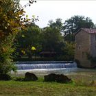 De l’été à l’automne - La Baïse au Moulin de Gauge à Condom (Gers)