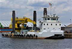 DE NEUS / Grab dredger / Hafen Antwerpen