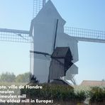 "De Noordmeulen" Windmühle in Hondschoote, Pas de Calais, Frankreich