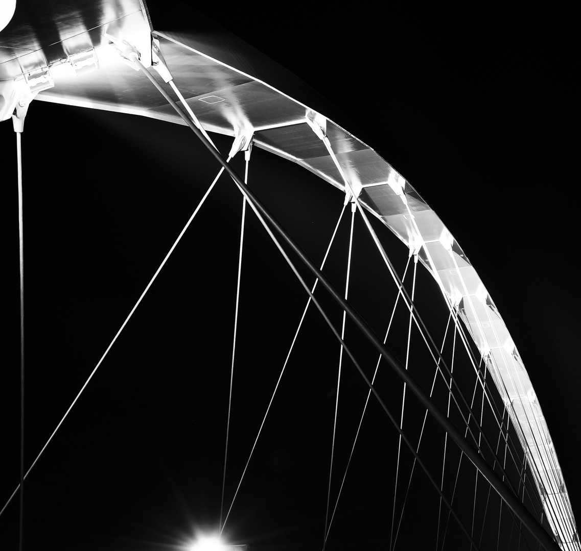 De Oversteek Brücke in Nijmegen NL