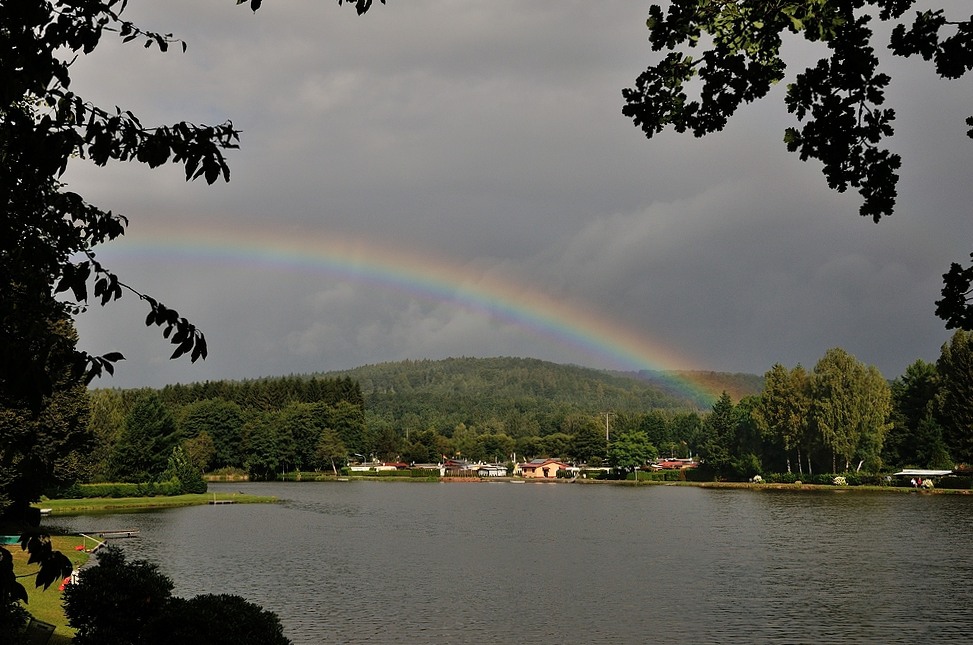 De Pälzer war wieder wandern, am Anfang sah es mit dem Wetter nicht so gut aus.